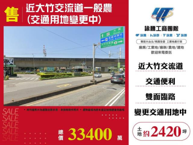 近大竹交流道一般農(交通用地變更中)