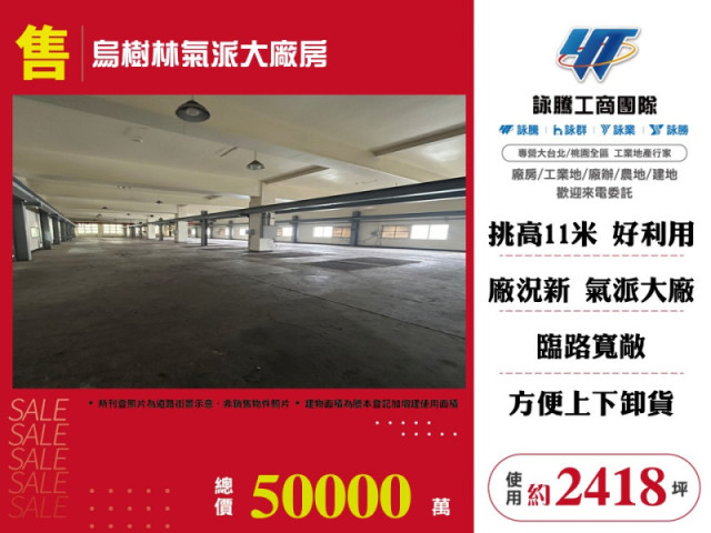 烏樹林氣派大廠房