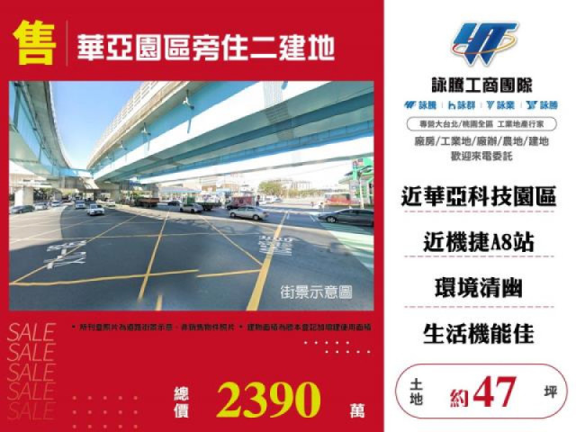華亞園區旁住二建地