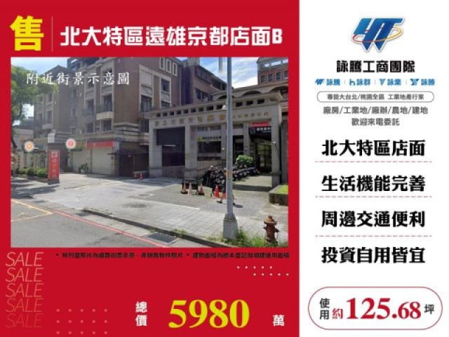 北大特區遠雄京都店面B