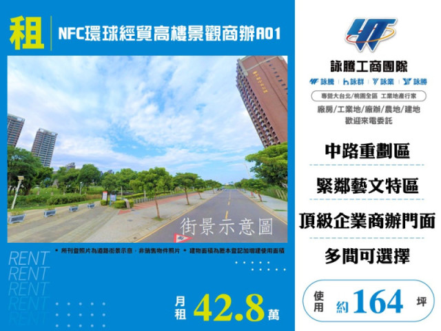 NFC環球經貿高樓景觀商辦A01
