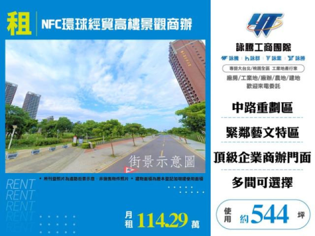 NFC環球經貿高樓景觀商辦