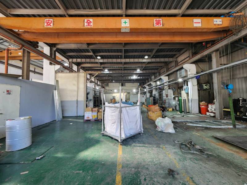龜山近省道挑高工業廠出租，龜山區海萍路附近廠房出租